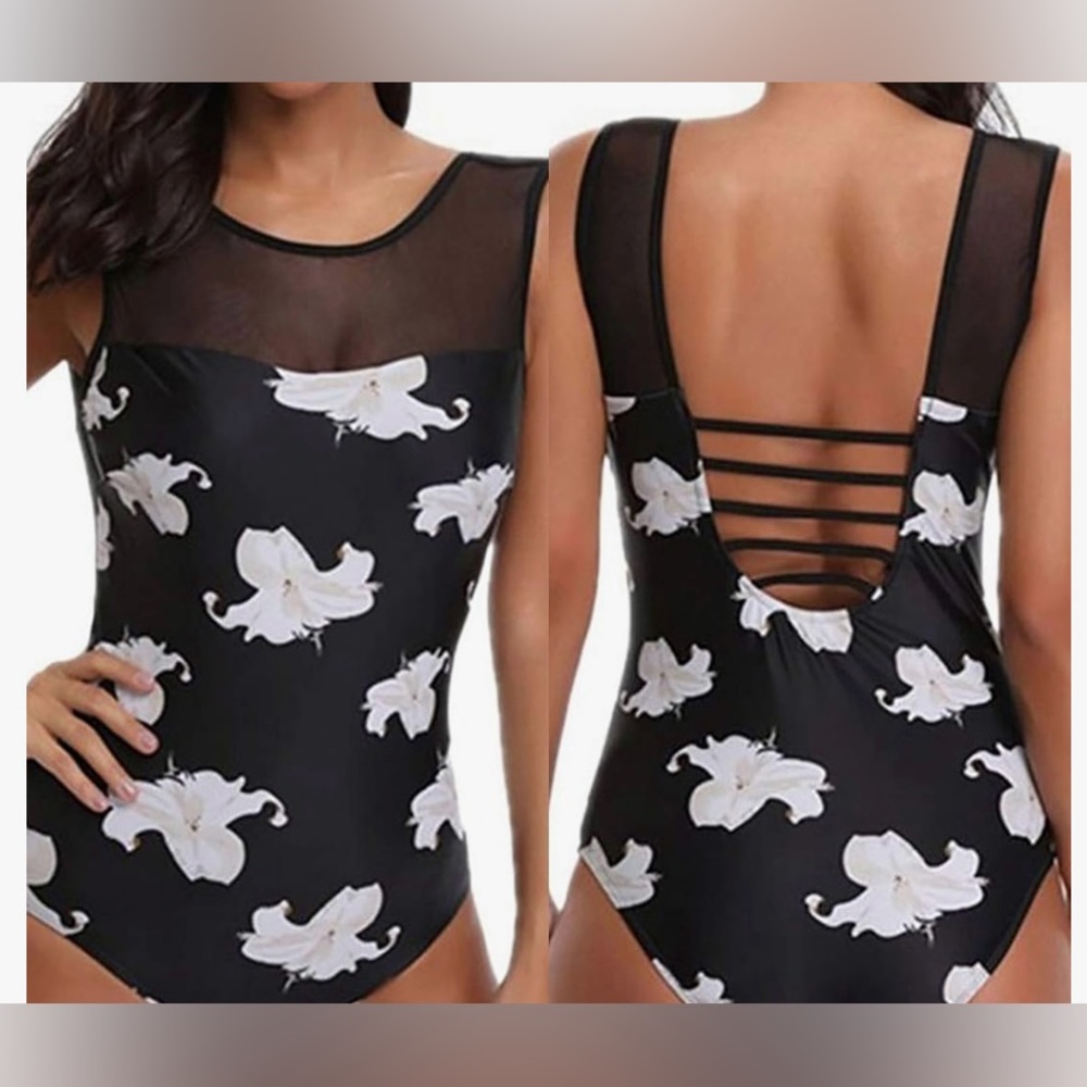 Floral One Piece Swimsuit